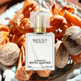 white leather perfume