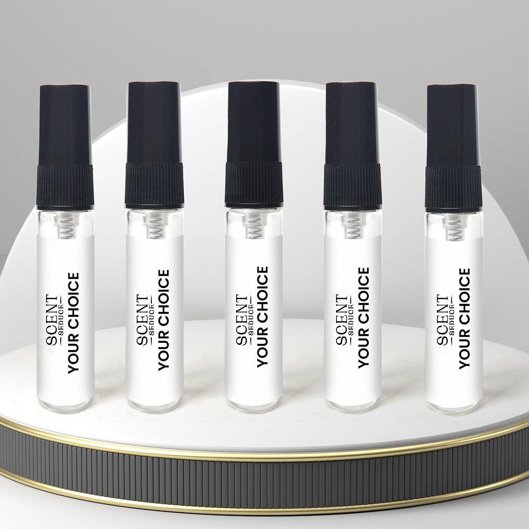 Sample Set | 5 Samples Of Your Choice | Tester Kit for Men - Scent Seduce