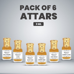 Pack of 6 Attars