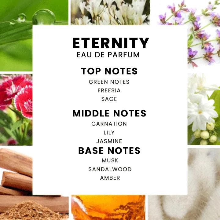 Eternity perfume notes online